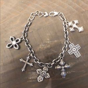 Brighton Cross Charm Bracelet